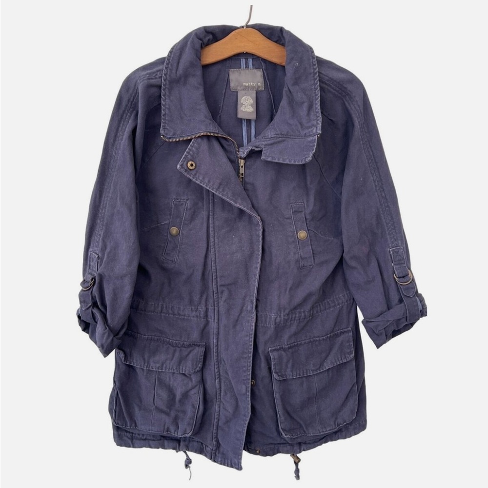 Matty M Utility Military Jacket